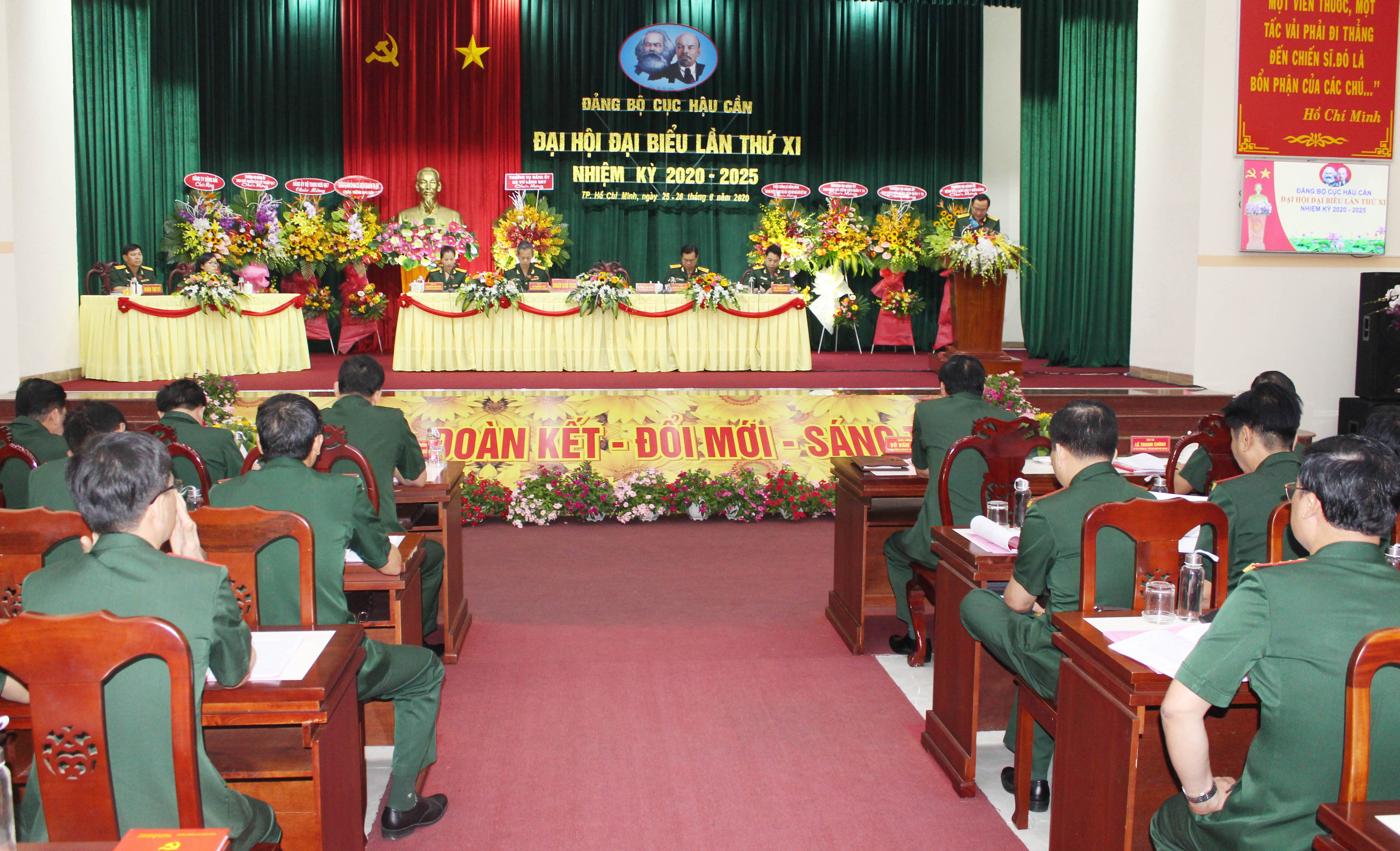 Đại hội Đảng bộ Cục Hậu cần (Quân khu 7) lần thứ XI

