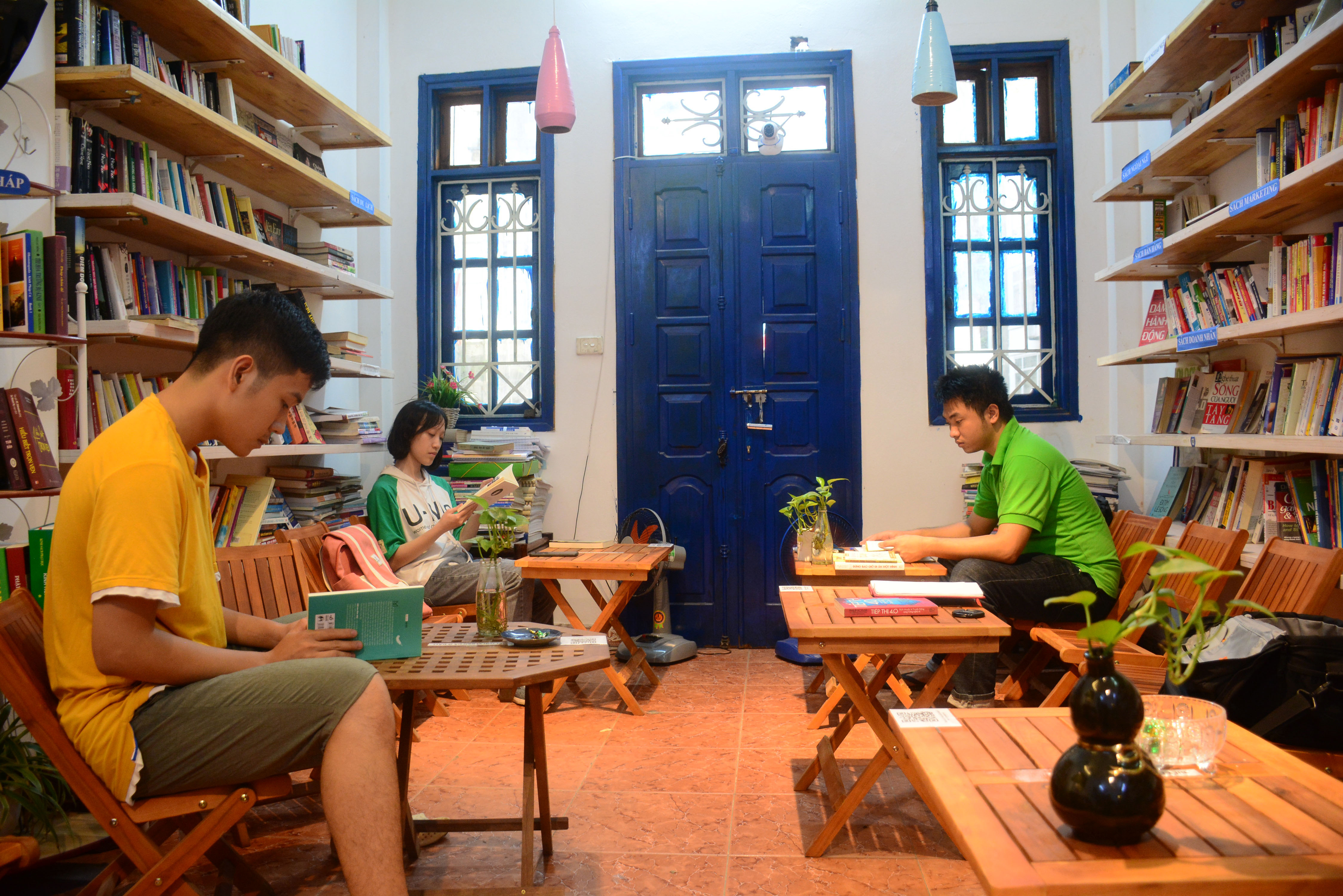 Thư viện miễn phí cổ vũ văn hóa đọc