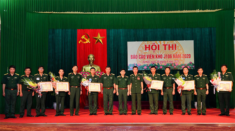 Kho J106 tổ chức Hội thi Báo cáo viên năm 2020