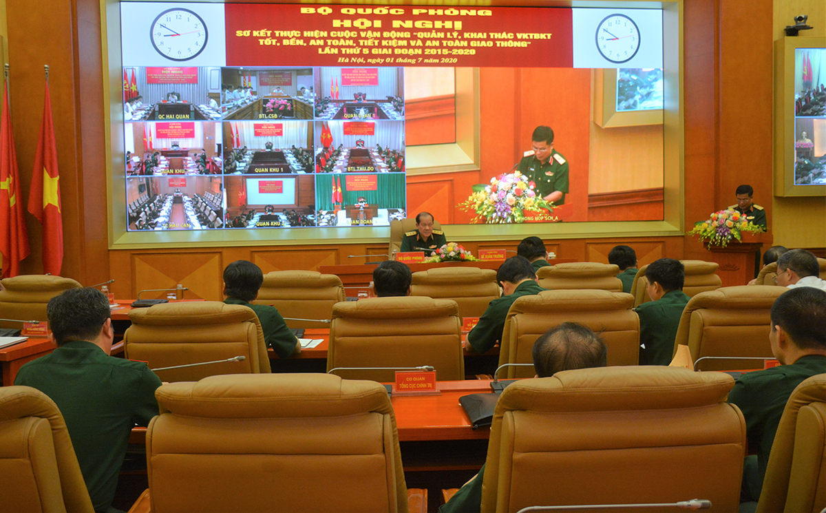 Bộ Quốc phòng sơ kết thực hiện Cuộc vận động 50 lần thứ 5, giai đoạn 2015-2020