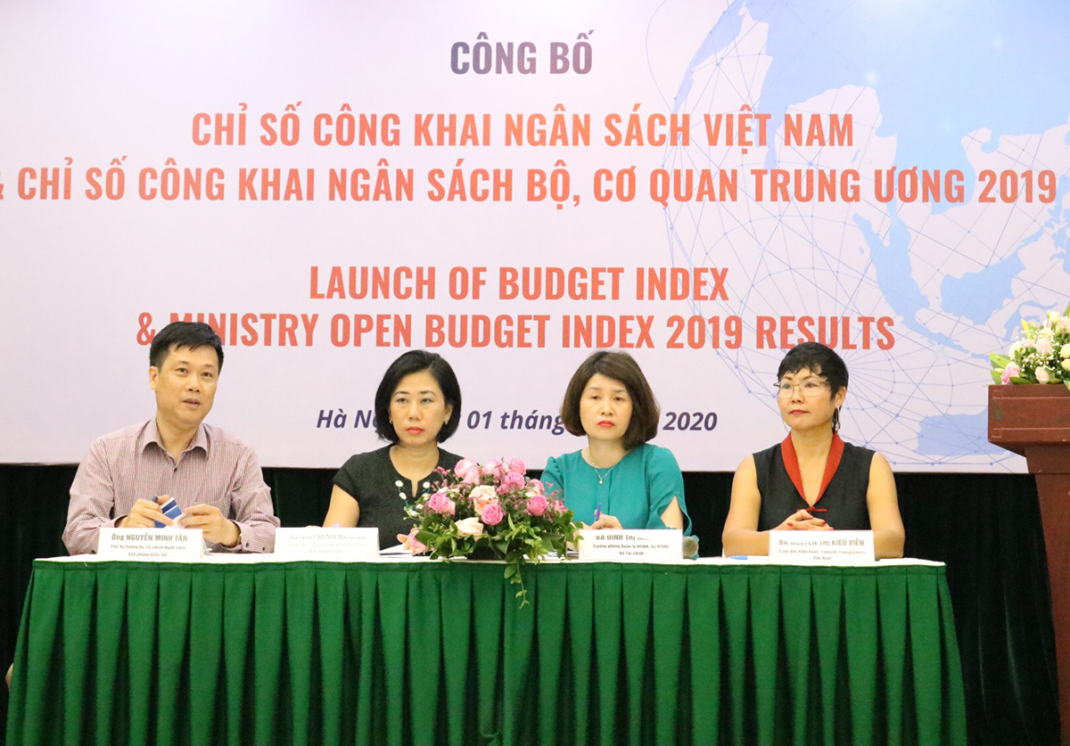 Điểm số công khai minh bạch ngân sách của Việt Nam tăng mạnh