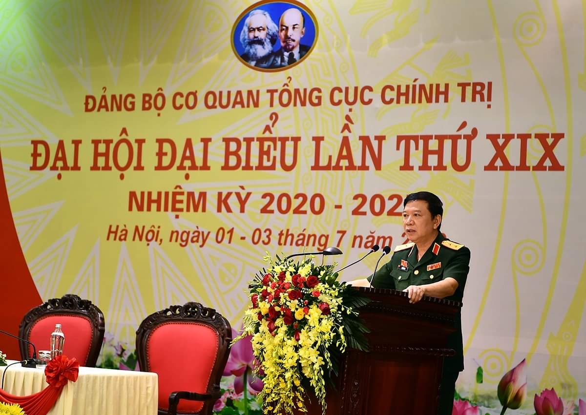 Đại hội đại biểu Đảng bộ Cơ quan Tổng cục Chính trị lần thứ XIX tiến hành phiên thứ nhất