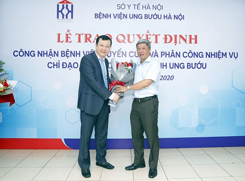 Bệnh viện Ung Bướu Hà Nội được công nhận là bệnh viện tuyến cuối chuyên ngành ung bướu
