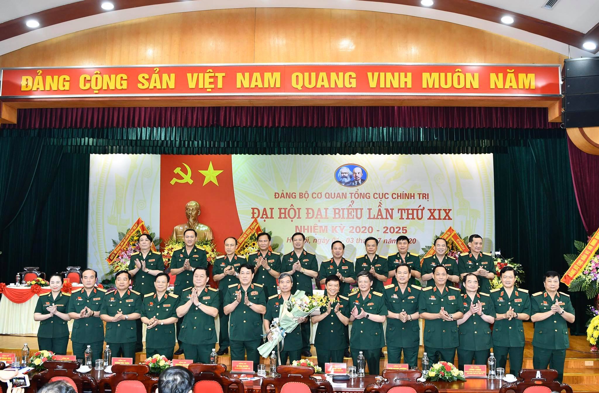 Đại hội đại biểu Đảng bộ Cơ quan Tổng cục Chính trị lần thứ XIX, nhiệm kỳ 2020-2025 thành công tốt đẹp