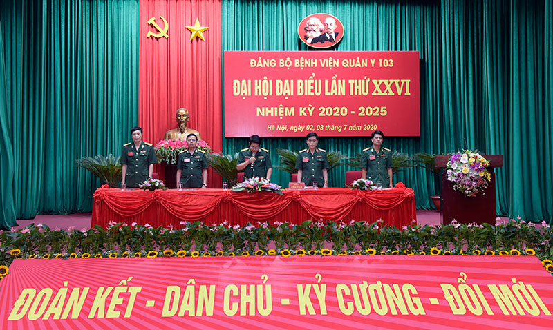 Xây dựng Đảng bộ Bệnh viện Quân y 103 vững mạnh về chính trị, tư tưởng, tổ chức và đạo đức

