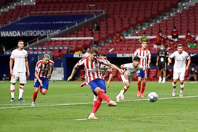 Vòng 34 La Liga: Atletico Madrid dễ dàng hạ gục Mallorca