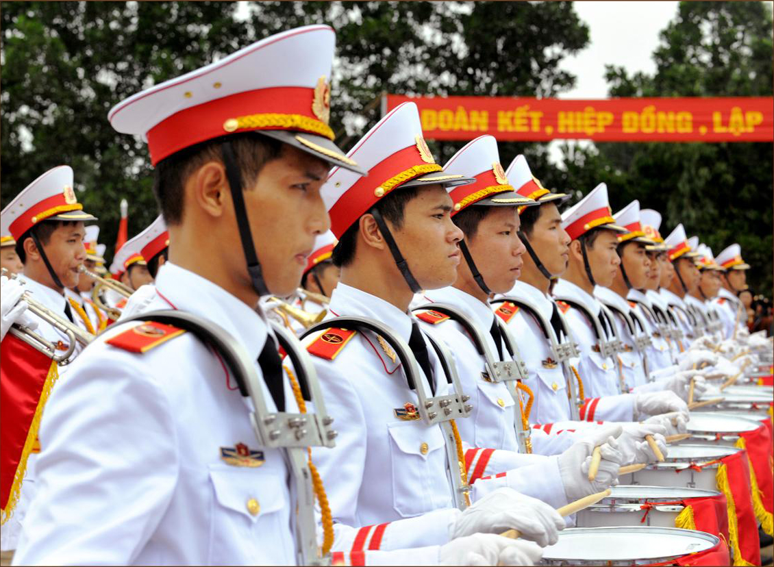 Chiến sĩ quân nhạc.