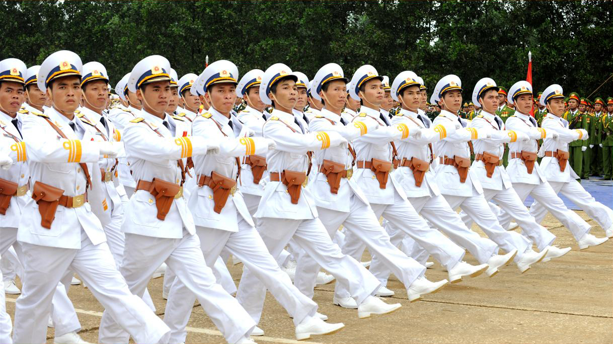 Sĩ quan Hải quân Nhân dân Việt Nam.