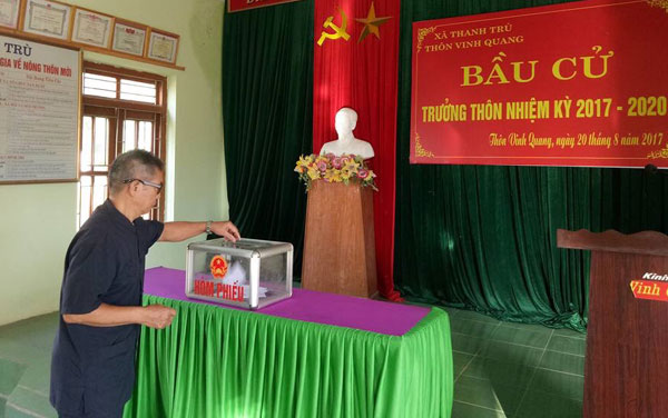 CHỌN NGƯỜI DÂN TIN