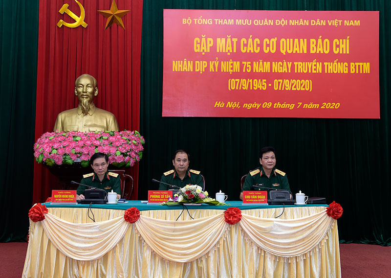 Nhiều hoạt động kỷ niệm 75 năm Ngày truyền thống Bộ Tổng Tham mưu