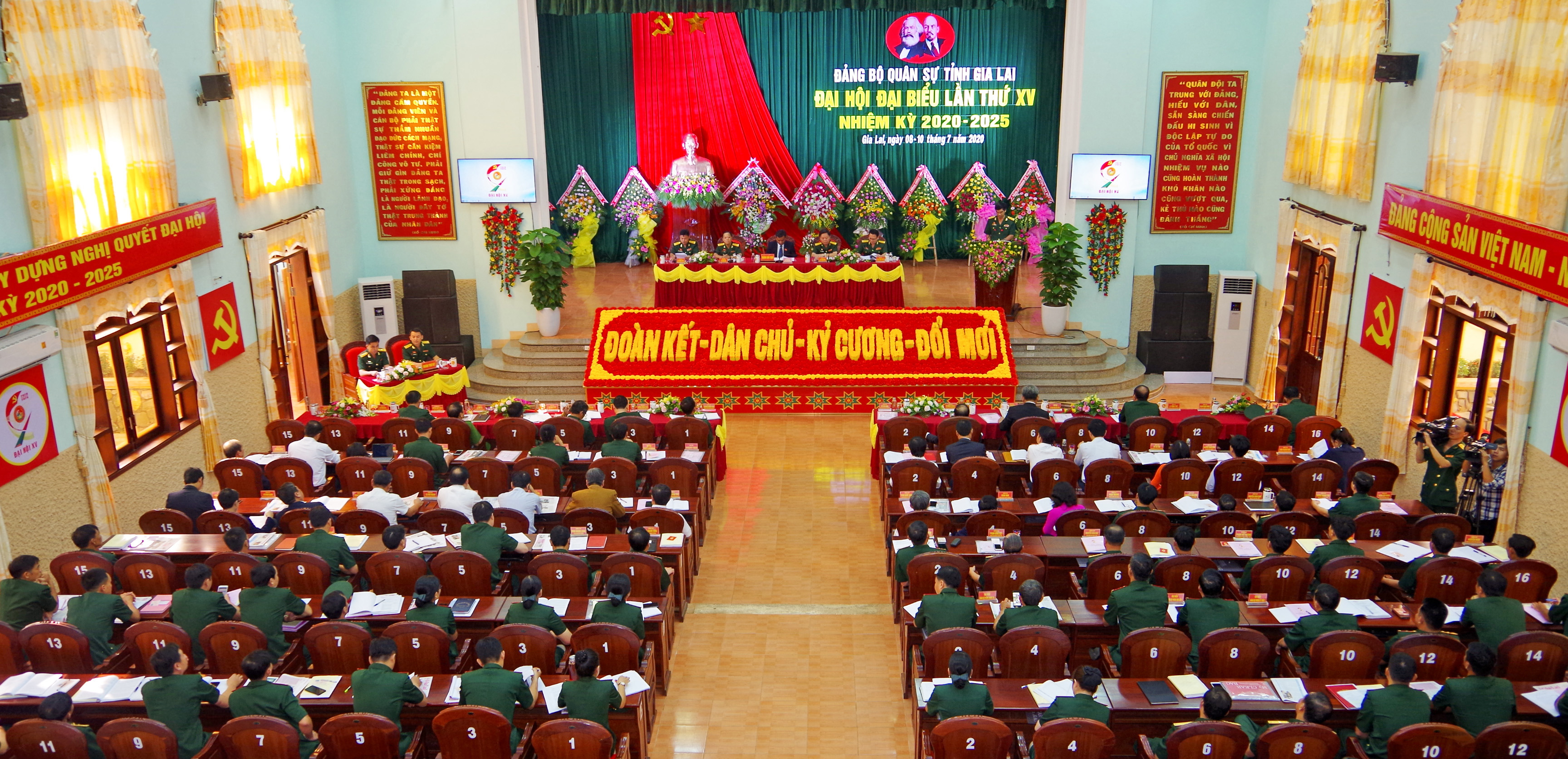 Đảng bộ Quân sự tỉnh Gia Lai khai mạc Đại hội đại biểu lần thứ XV