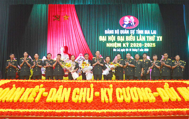 Đảng ủy Quân sự tỉnh Gia Lai tổ chức thành công Đại hội đại biểu lần thứ XV, nhiệm kỳ 2020-2025    

