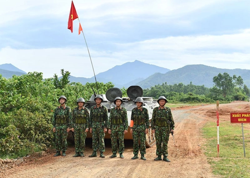 Đoàn công tác Bộ tư lệnh Pháo binh thăm và động viên đội tuyển tham dự Army Games 2020
