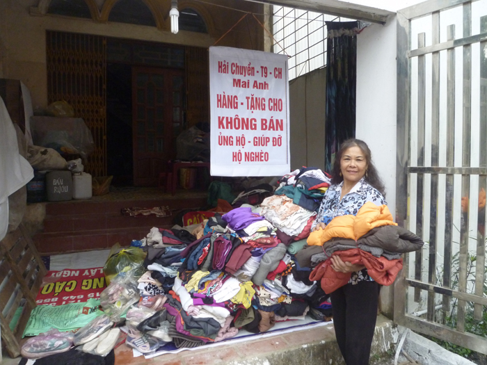 Cửa hàng miễn phí của bà Chuyền