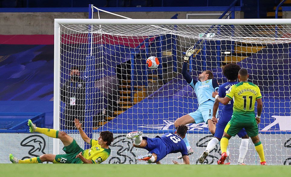 Chelsea thắng tối thiểu trước đội cuối bảng Norwich City