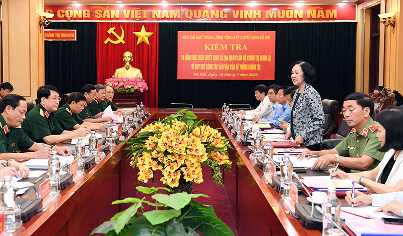 Quân đội tiếp tục khẳng định vai trò tiên phong, nòng cốt trong công tác dân vận
