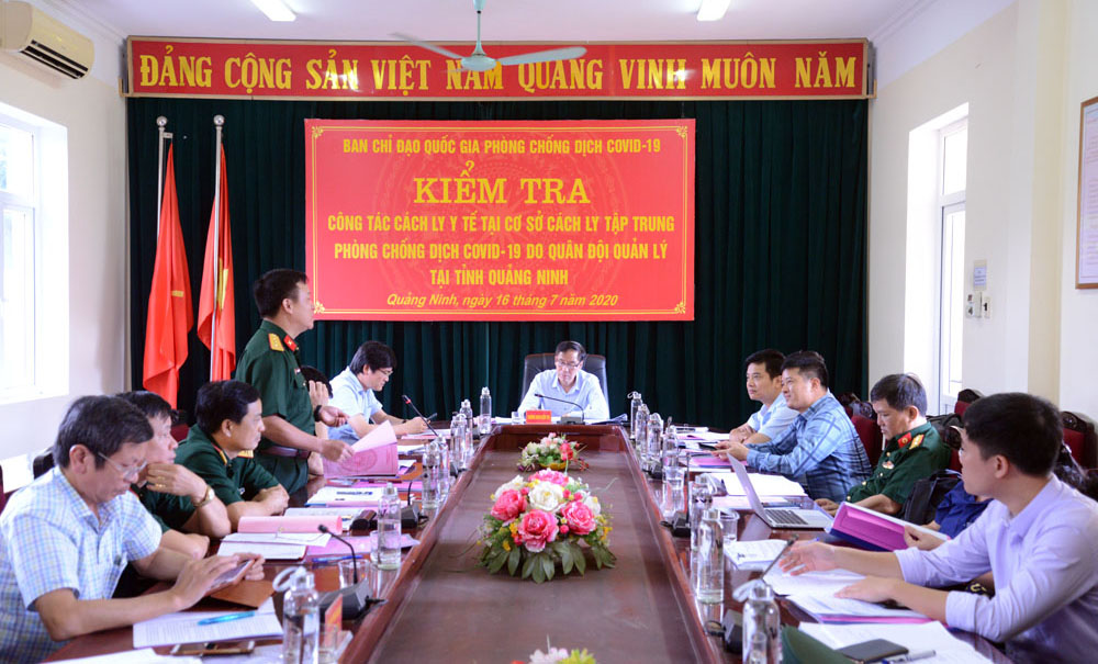 Công tác cách ly y tế phòng, chống dịch Covid-19 do quân đội quản lý chính quy, mẫu mực

