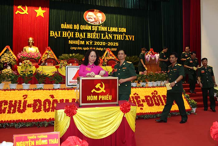 Đảng bộ Quân sự tỉnh Lạng Sơn tham mưu thực hiện toàn diện công tác quân sự, quốc phòng