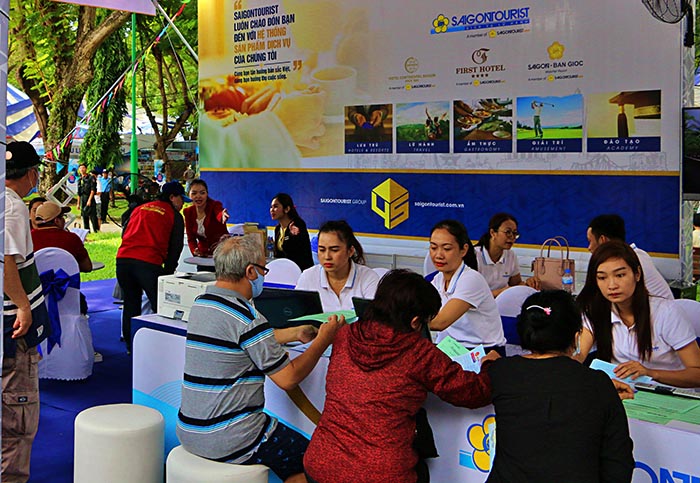 Gần 200 gian hàng tham gia ngày hội du lịch tại TP Hồ Chí Minh
