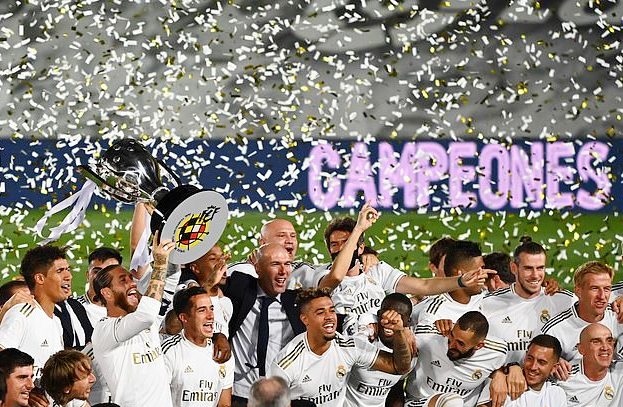 Real Madrid lên ngôi vô địch La Liga