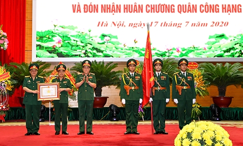 Cục Bảo vệ an ninh Quân đội đón nhận Huân chương Quân công hạng Ba