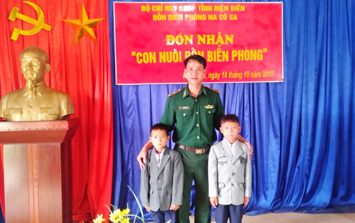 Cảm ơn các chú Bộ đội Biên phòng!