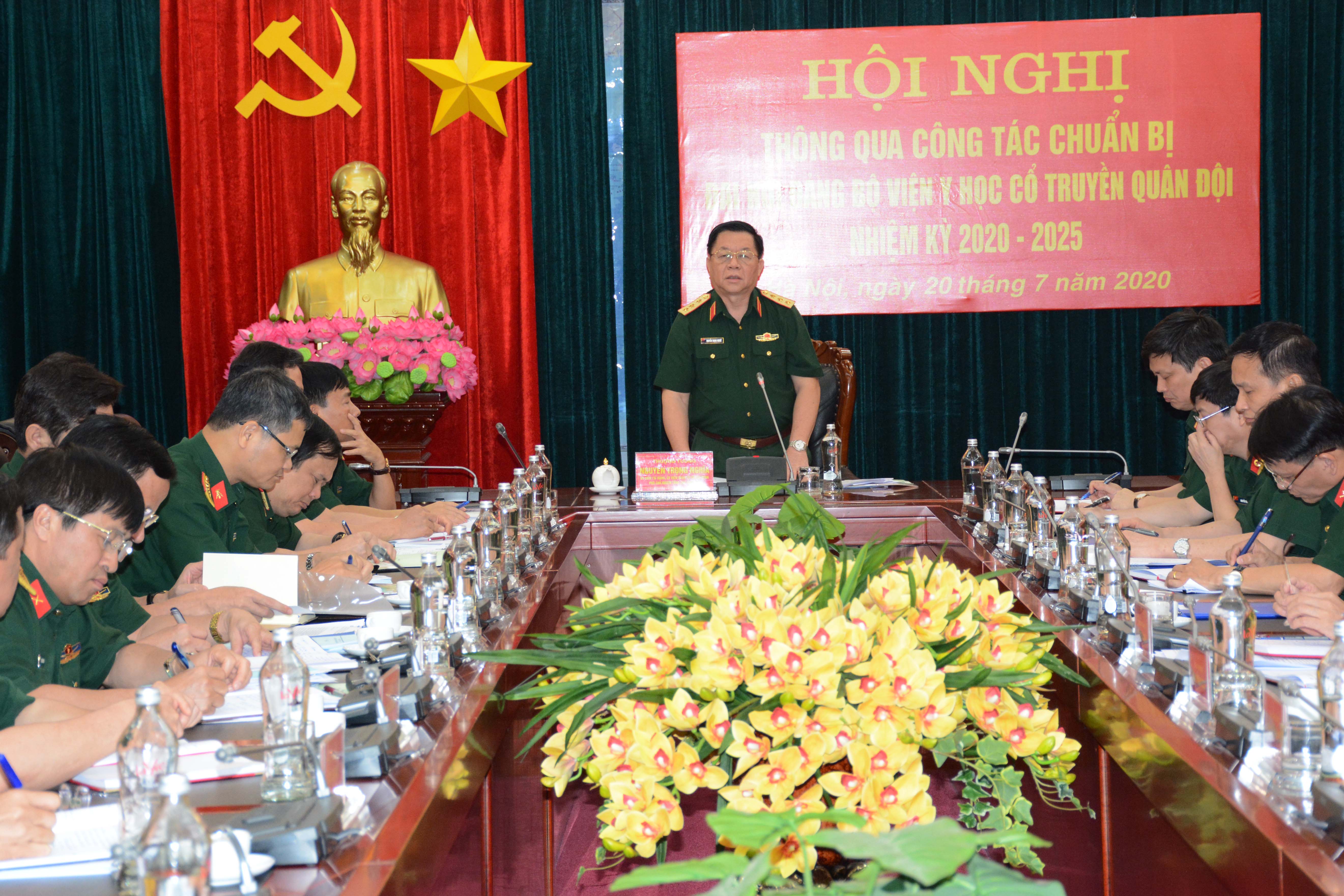 Thông qua công tác chuẩn bị Đại hội Đảng bộ Viện Y học cổ truyền Quân đội lần thứ XV