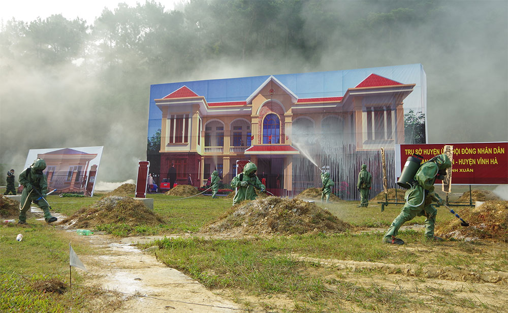 Phát huy sức mạnh tổng hợp, thực hiện thắng lợi nhiệm vụ “chiến đấu thời bình”

