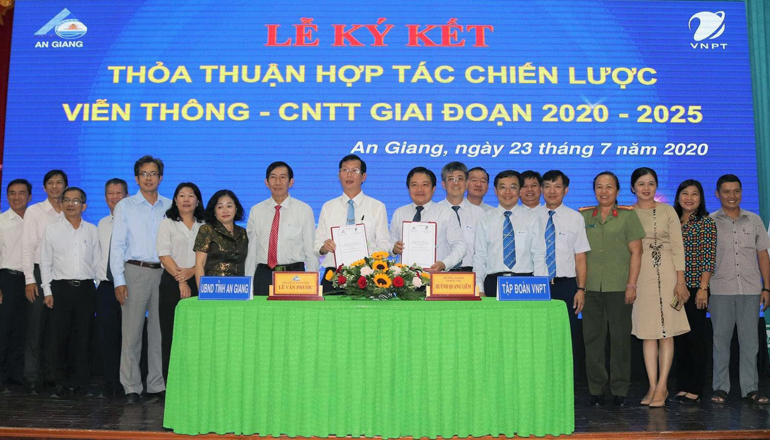 VNPT hỗ trợ tỉnh An Giang xây dựng chính quyền điện tử hướng tới chính quyền số