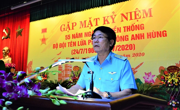 Bộ đội Tên lửa Phòng không kỷ niệm 55 năm Ngày truyền thống