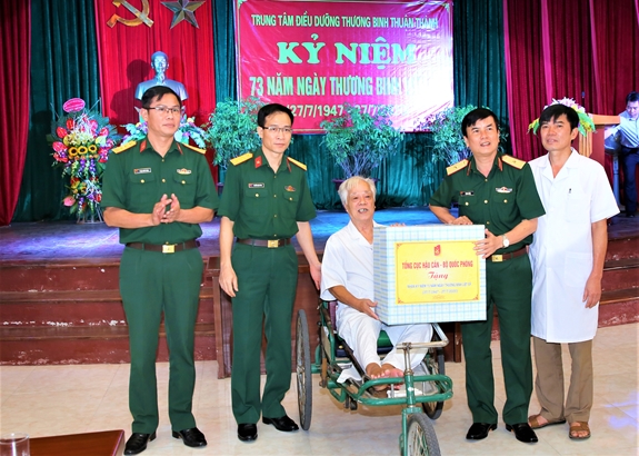 Tổng cục Hậu cần tích cực chăm lo người có công