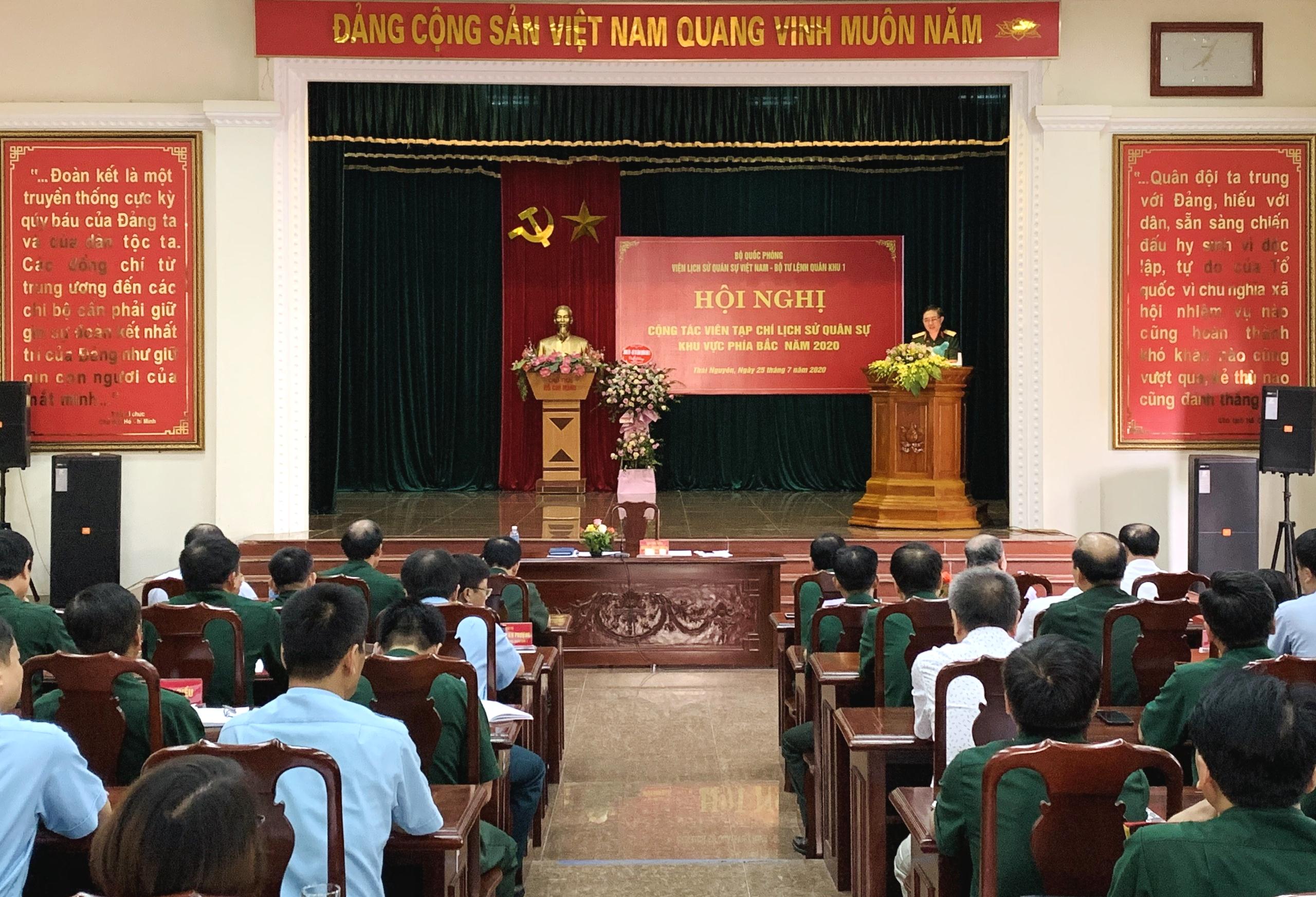 Hội nghị cộng tác viên Tạp chí Lịch sử quân sự khu vực phía Bắc năm 2020