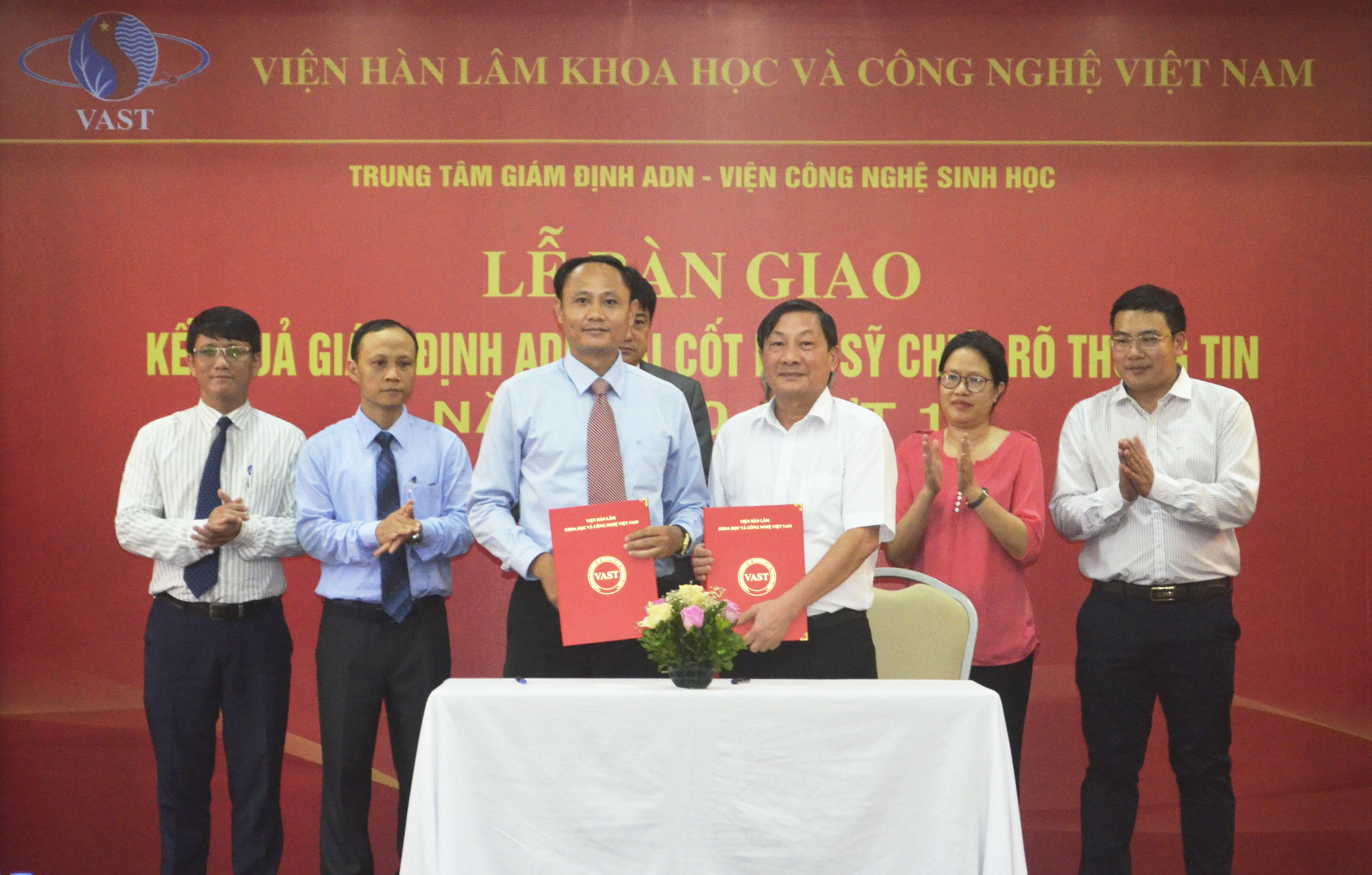 Lễ bàn giao kết quả giám định ADN hài cốt liệt sĩ chưa rõ thông tin năm 2020 (Đợt 1)