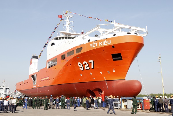 Khẳng định thương hiệu hàng đầu về đóng tàu quân sự 