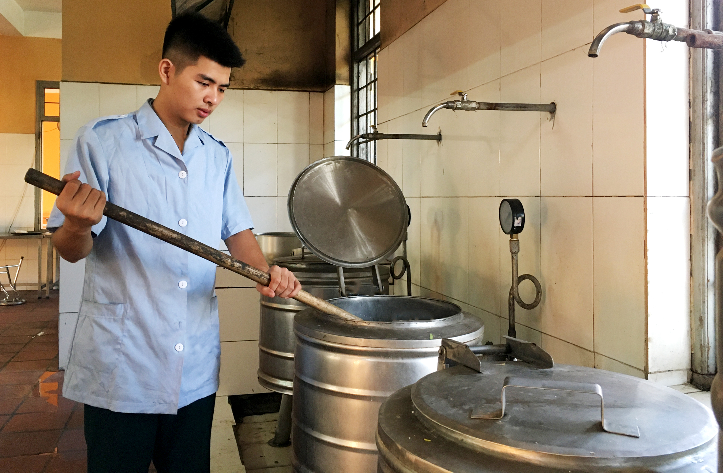 Niềm vui khi được phấn đấu trong môi trường quân ngũ