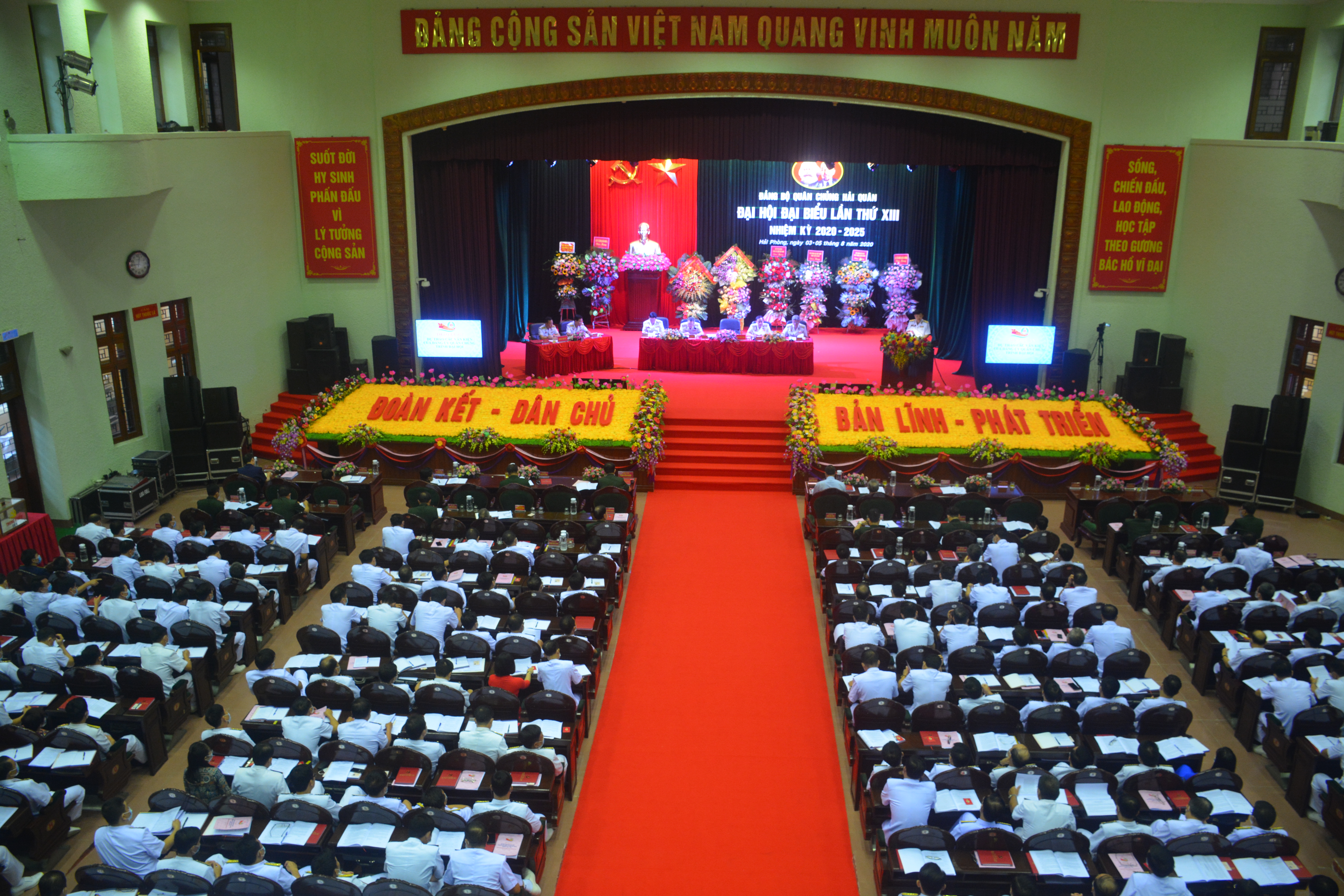 Đảng bộ Quân chủng Hải quân tổ chức Đại hội đại biểu lần thứ XIII, nhiệm kỳ 2020-2025