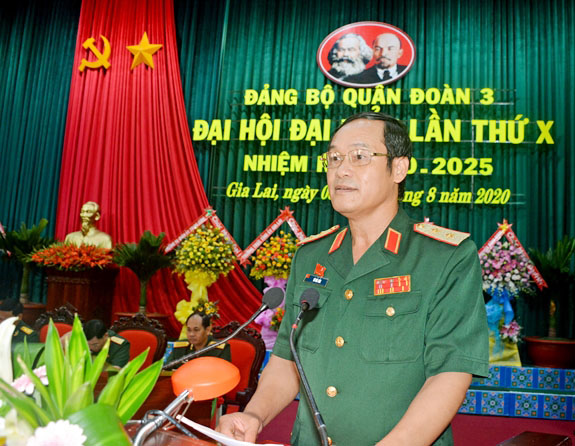 Xây dựng Quân đoàn 3 theo hướng tinh, gọn, mạnh