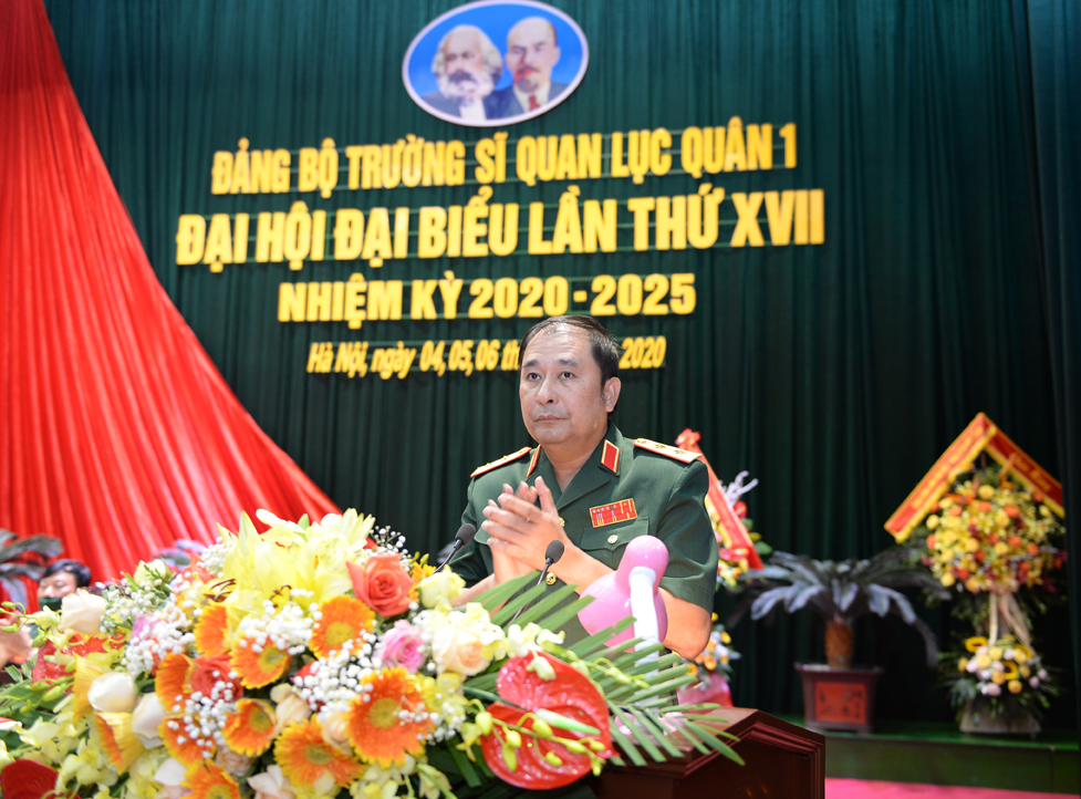 Đại hội đại biểu Đảng bộ Trường Sĩ quan Lục quân 1, nhiệm kỳ 2020-2025