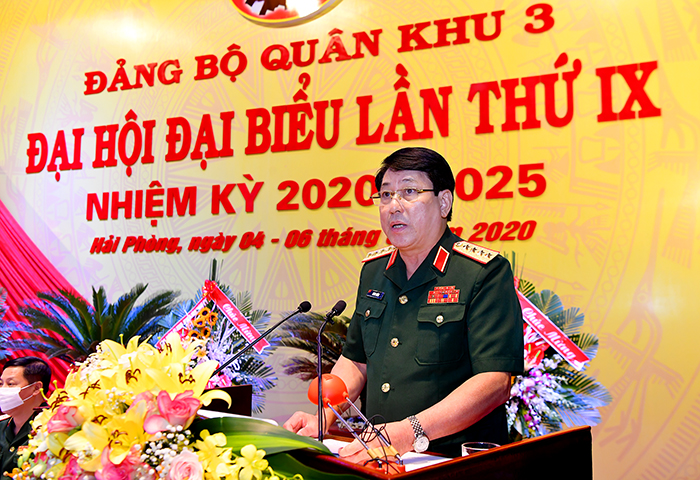 Khai mạc Đại hội đại biểu Đảng bộ Quân khu 3 lần thứ IX, nhiệm kỳ 2020-2025