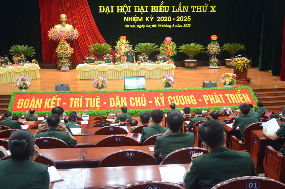 Đại hội đại biểu Đảng bộ Trường Sĩ quan Chính trị lần thứ X, nhiệm kỳ 2020-2025

