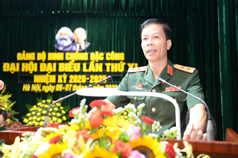 Đảng bộ Binh chủng Đặc công tổ chức Đại hội đại biểu nhiệm kỳ 2020-2025
