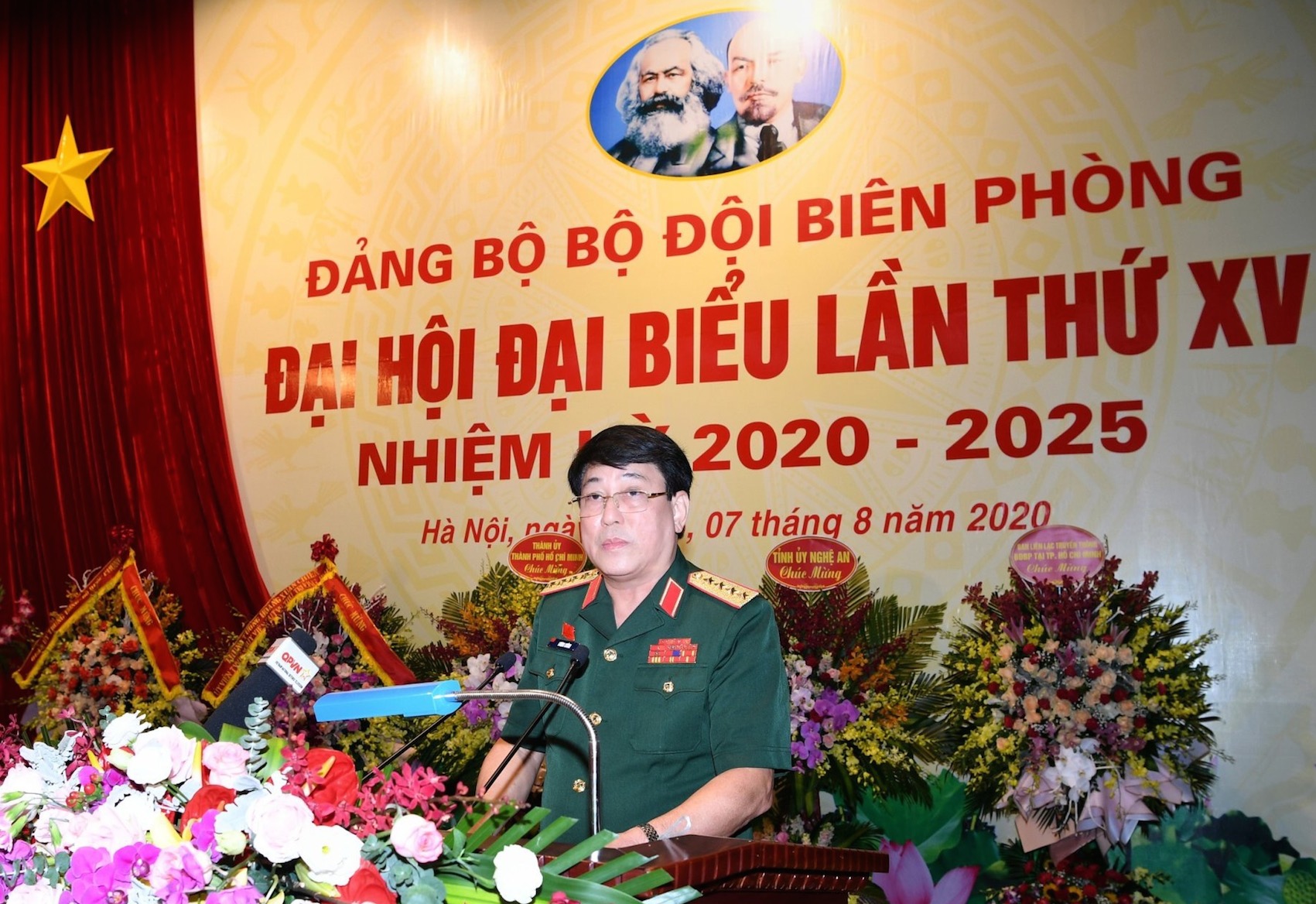 Khai mạc Đại hội đại biểu Đảng bộ Bộ đội Biên phòng lần thứ XV, nhiệm kỳ 2020-2025

