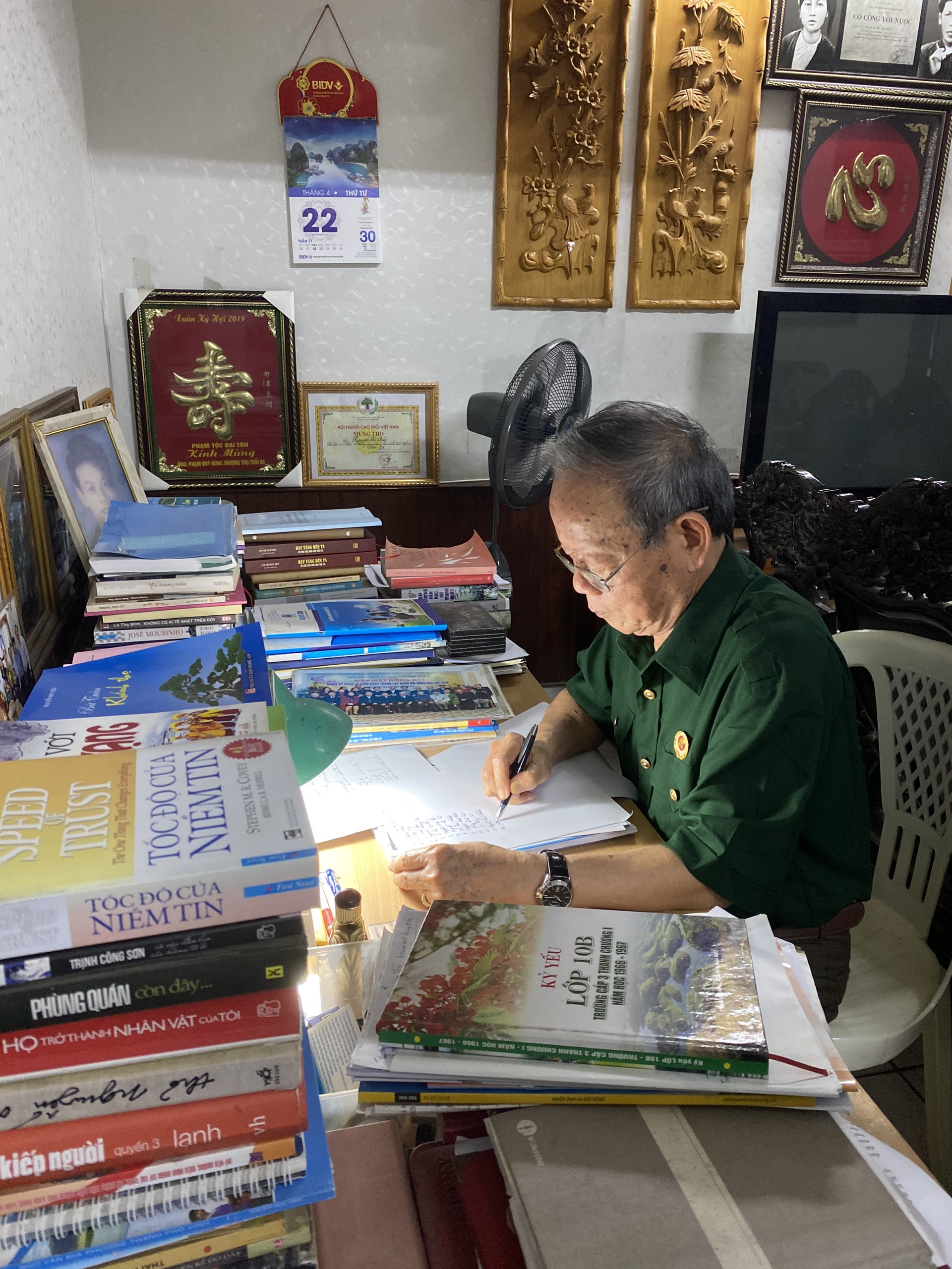 Có thầy giáo là bộ đội Trường Sơn