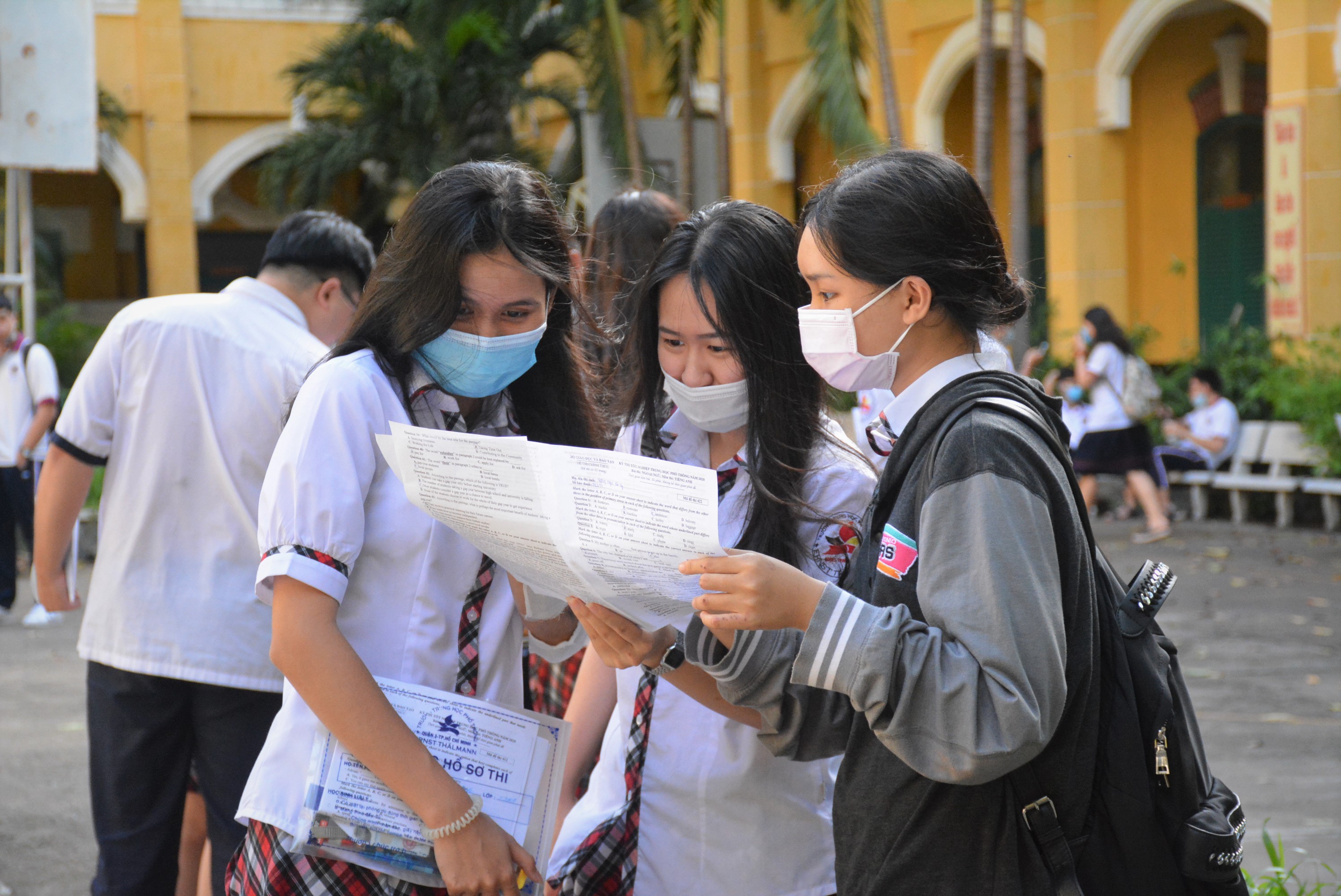 Phổ điểm các môn thi tốt nghiệp THPT 2020