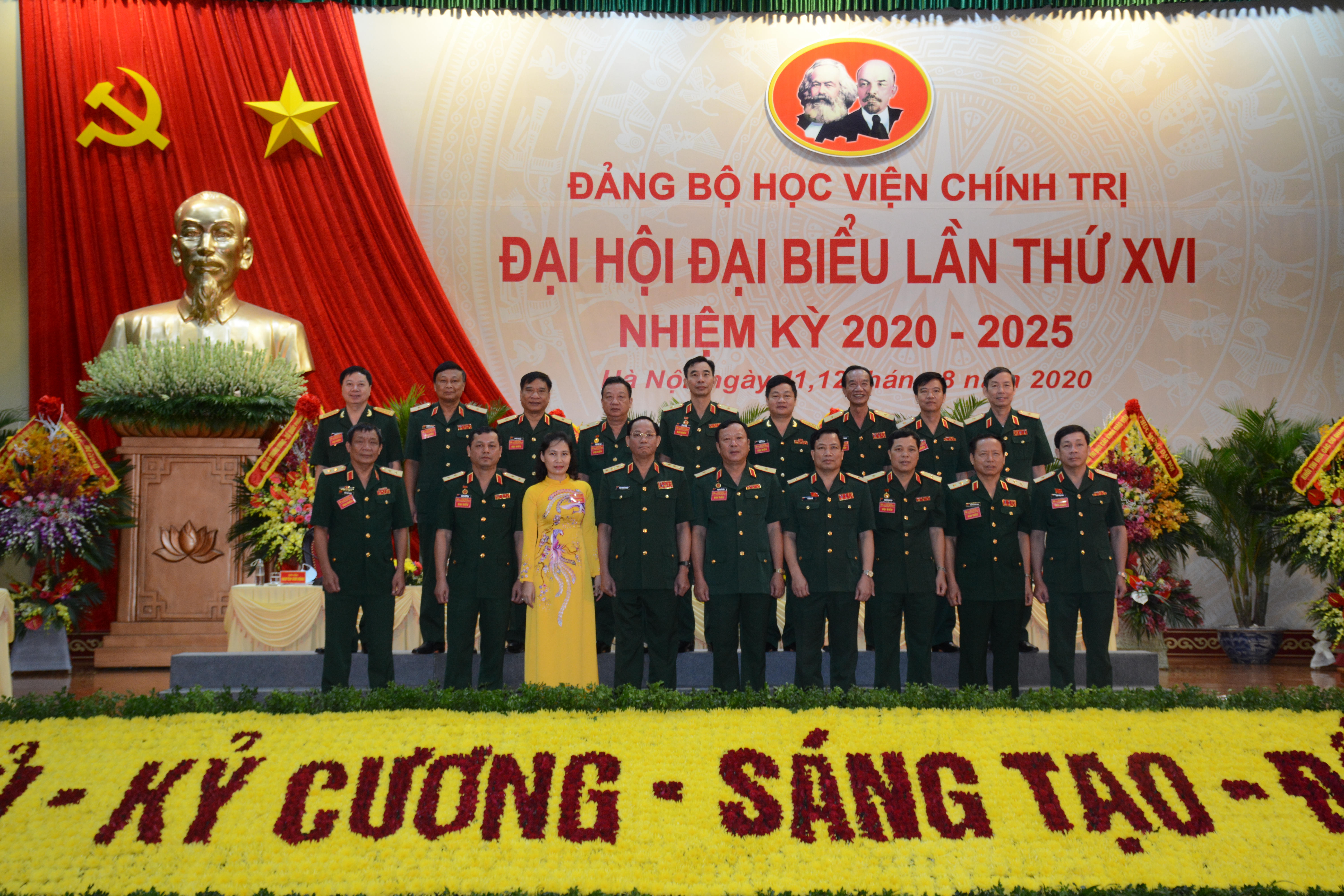 Khai mạc Đại hội đại biểu Đảng bộ Học viện Chính trị lần thứ XVI, nhiệm kỳ 2020-2025