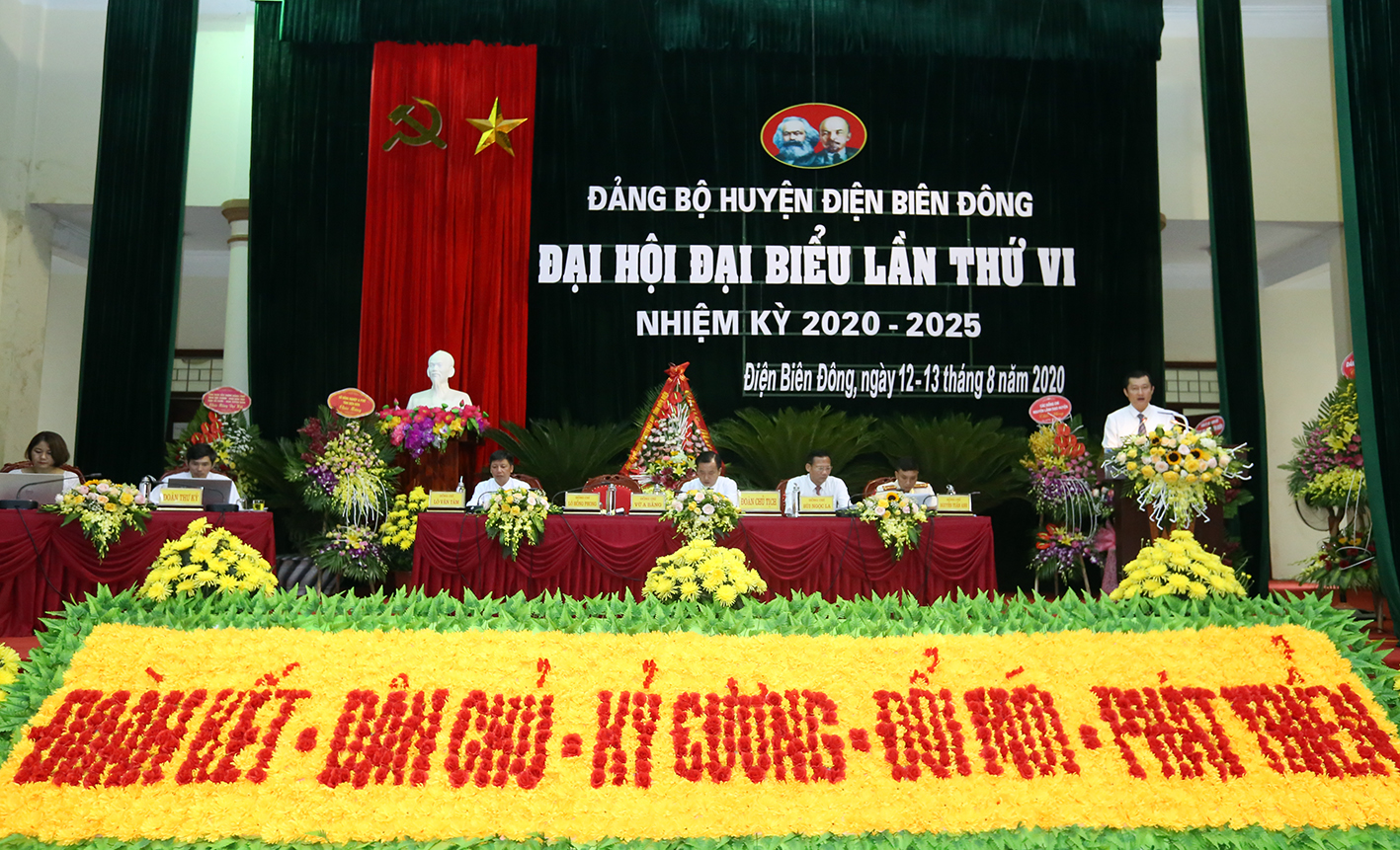 Đảng bộ huyện Điện Biên Đông (Điện Biên) Đại hội lần thứ VI