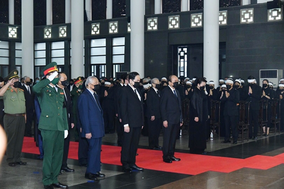 Tổ chức trọng thể Lễ viếng nguyên Tổng Bí thư Lê Khả Phiêu