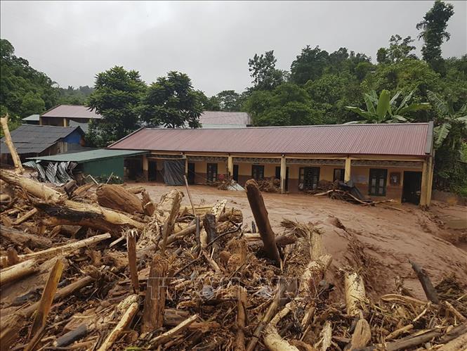 Sau mưa lớn, xảy ra lũ ống, lũ quét tại huyện Nậm Pồ, Điện Biên
