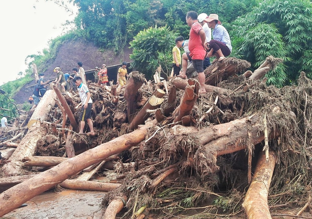 Điện Biên: Hiện trường tan hoang sau trận lũ ống, lũ quét