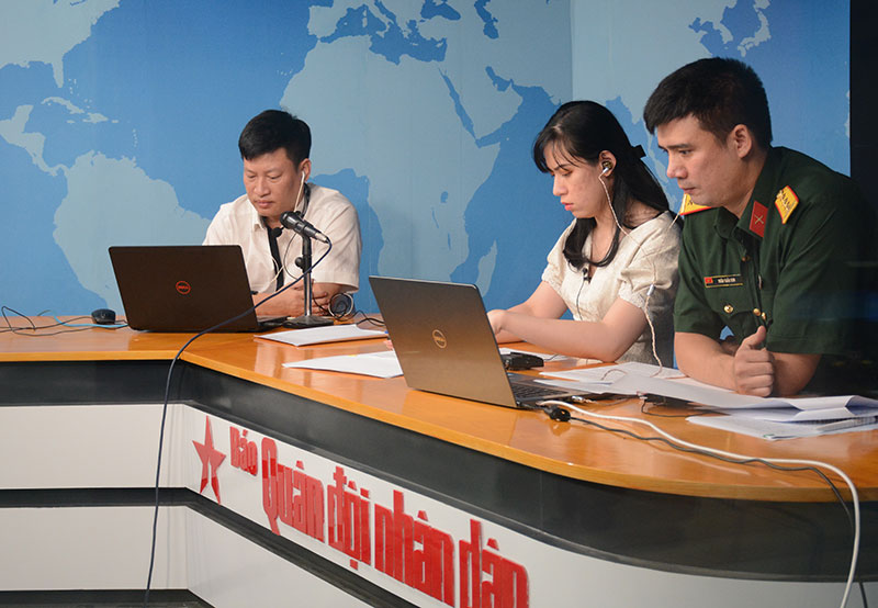 Báo Quân đội nhân dân tổ chức thành công chương trình tường thuật trực tiếp Lễ khai mạc Army Games 2020 và Army 2020